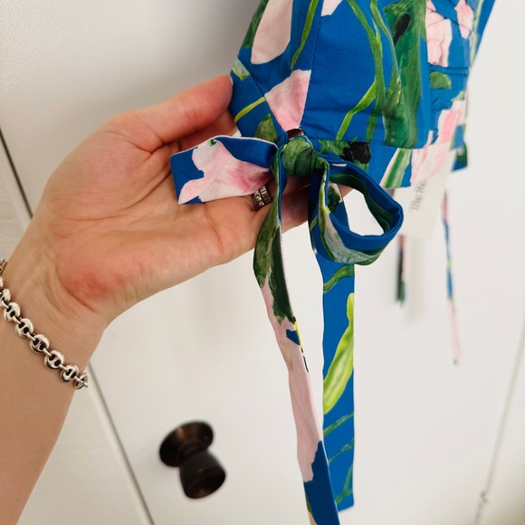 Carolina Herrera floral bustier top • size 4 - Picture 4 of 6